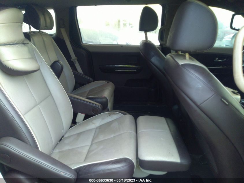 2016 KIA SEDONA SX-L - KNDME5C18G6130314