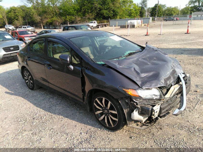 2015 HONDA CIVIC SEDAN EX-L - 19XFB2F90FE028726