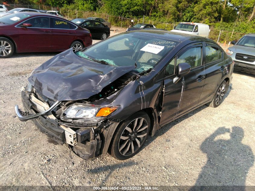 2015 HONDA CIVIC SEDAN EX-L - 19XFB2F90FE028726