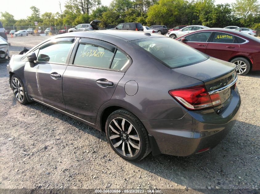 2015 HONDA CIVIC SEDAN EX-L - 19XFB2F90FE028726
