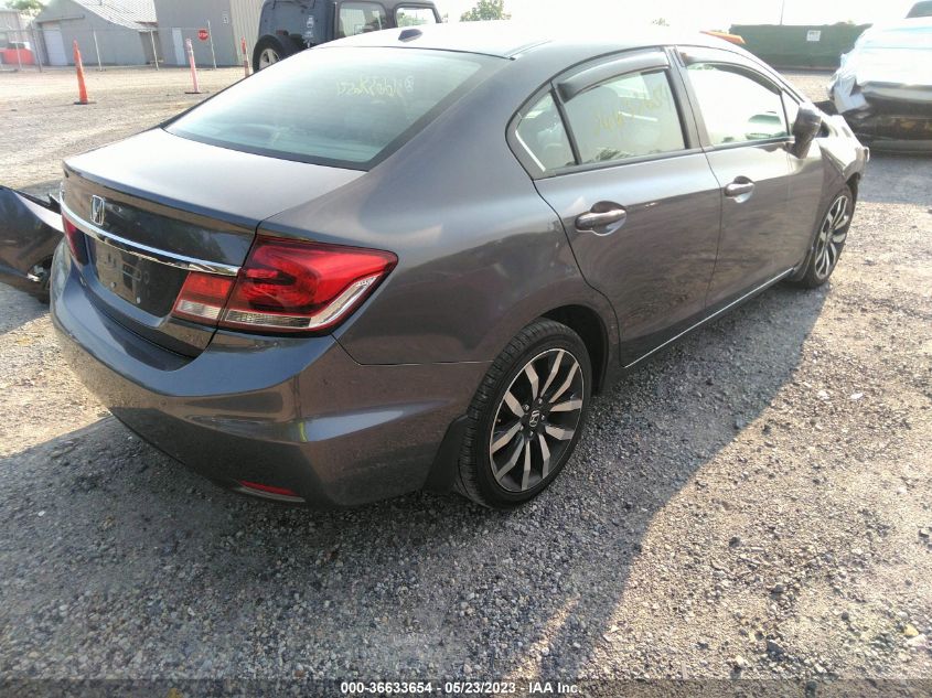 2015 HONDA CIVIC SEDAN EX-L - 19XFB2F90FE028726