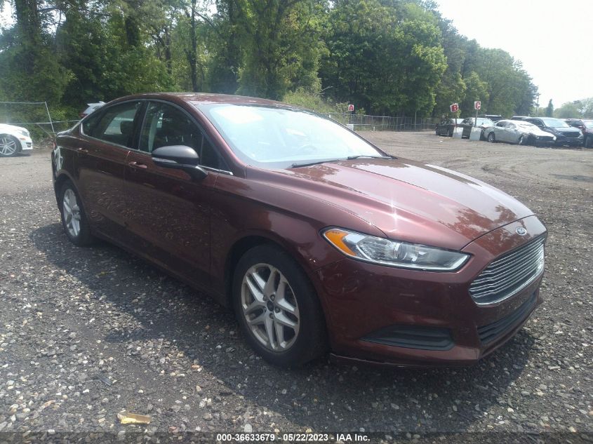 2016 FORD FUSION SE - 3FA6P0H71GR392283