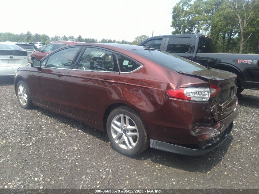 2016 FORD FUSION SE - 3FA6P0H71GR392283