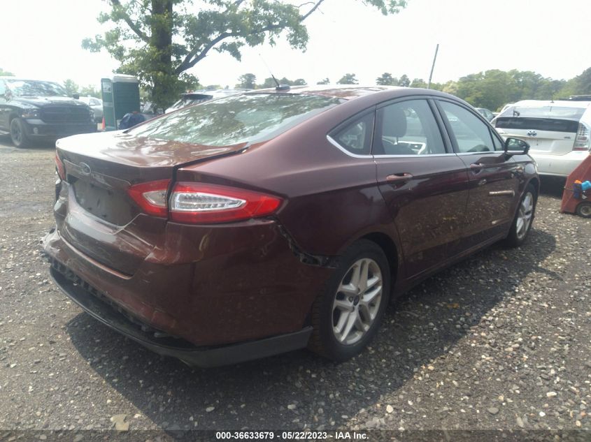 2016 FORD FUSION SE - 3FA6P0H71GR392283