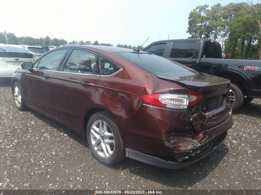 2016 FORD FUSION SE - 3FA6P0H71GR392283