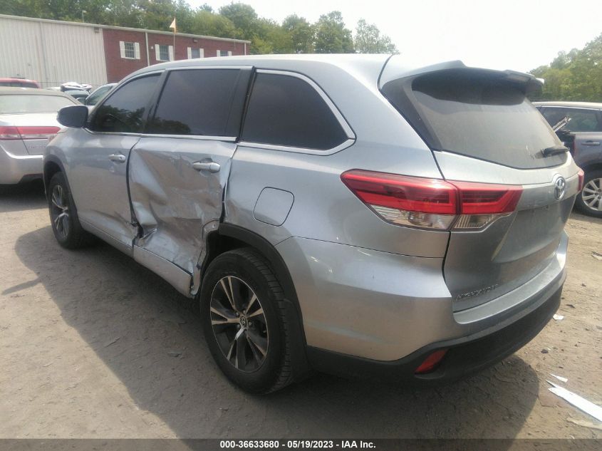 2018 TOYOTA HIGHLANDER LE - 5TDBZRFH5JS826230