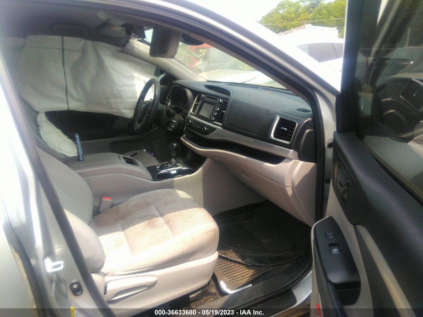 2018 TOYOTA HIGHLANDER LE - 5TDBZRFH5JS826230