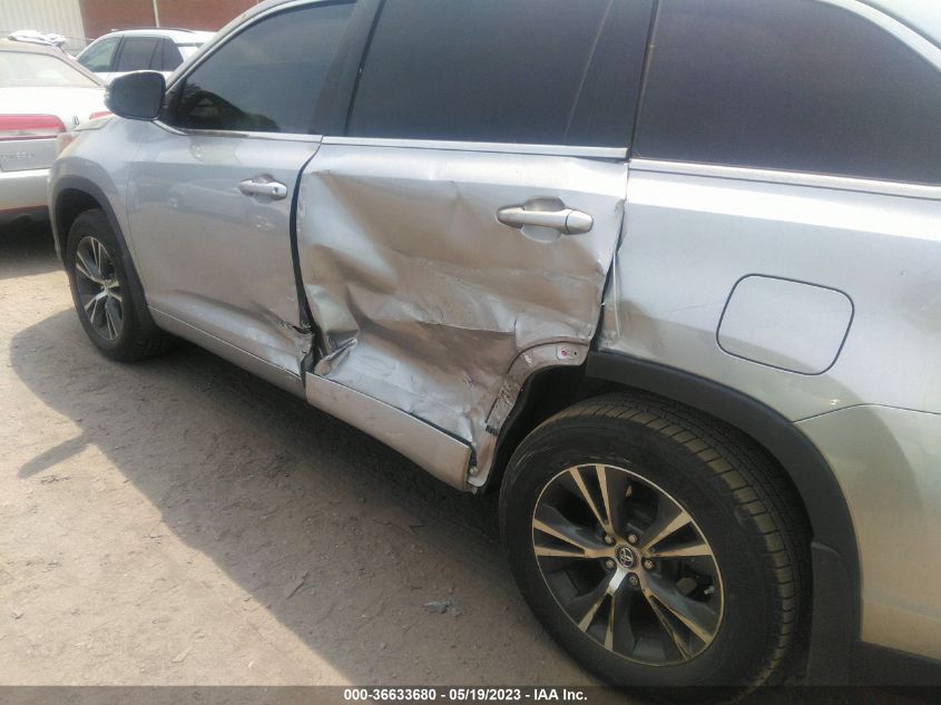 2018 TOYOTA HIGHLANDER LE - 5TDBZRFH5JS826230