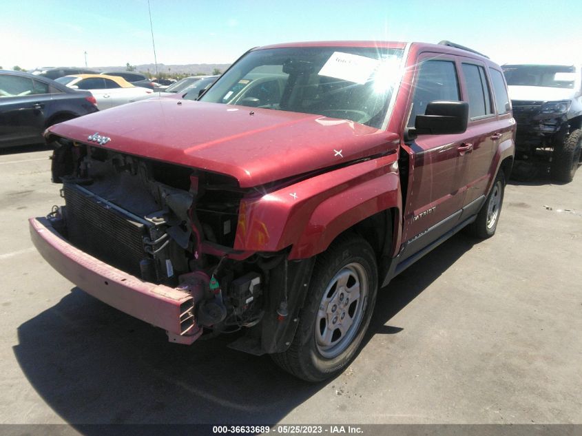 2016 JEEP PATRIOT SPORT - 1C4NJPBA1GD575955