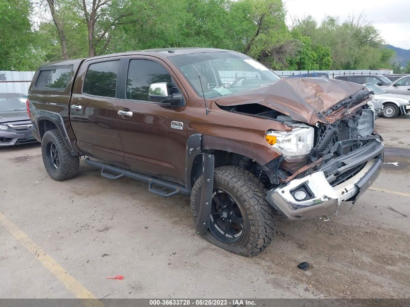 2015 TOYOTA TUNDRA 4WD TRUCK PLATINUM/1794 - 5TFAY5F11FX480706