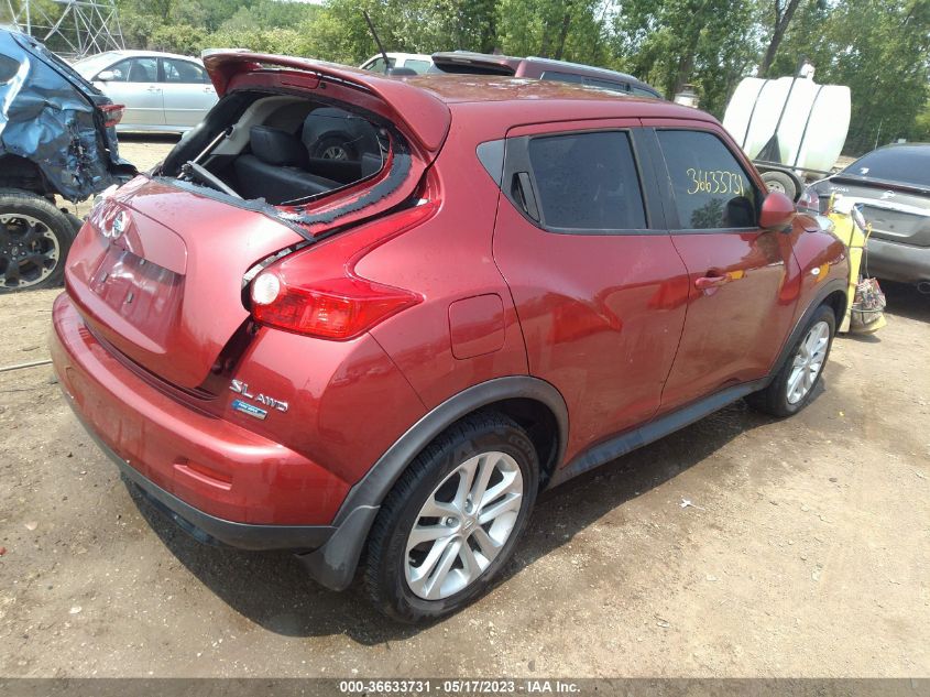 2013 NISSAN JUKE SL - JN8AF5MV2DT231321