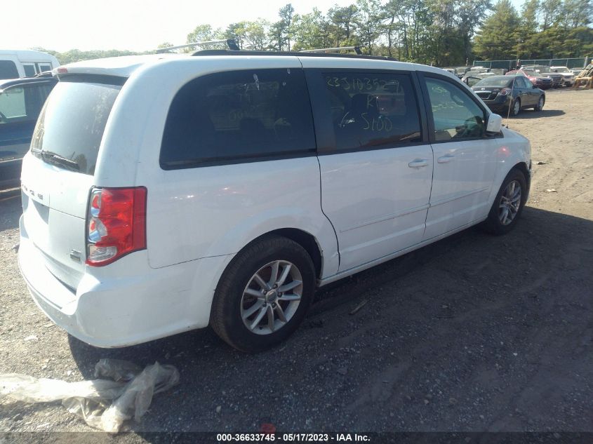 2014 DODGE GRAND CARAVAN SXT - 2C4RDGCG1ER320518