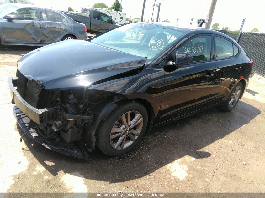 2017 HYUNDAI ELANTRA VIN: 5NPD84LF3HH004673