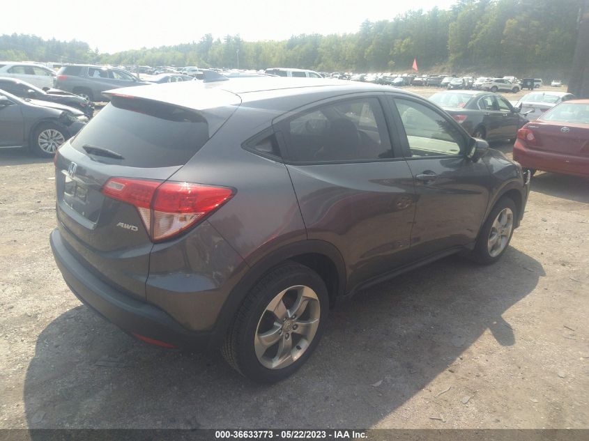 2017 HONDA HR-V EX - 3CZRU6H54HM720936