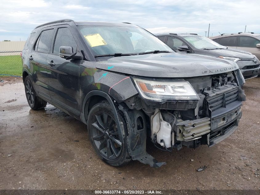 2017 FORD EXPLORER XLT - 1FM5K7D84HGD40212
