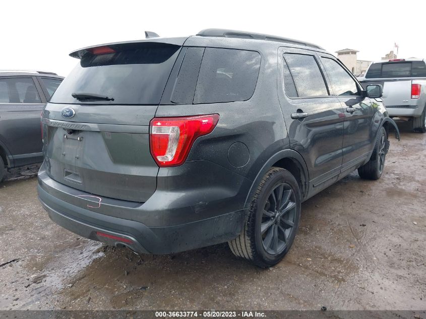 2017 FORD EXPLORER XLT - 1FM5K7D84HGD40212