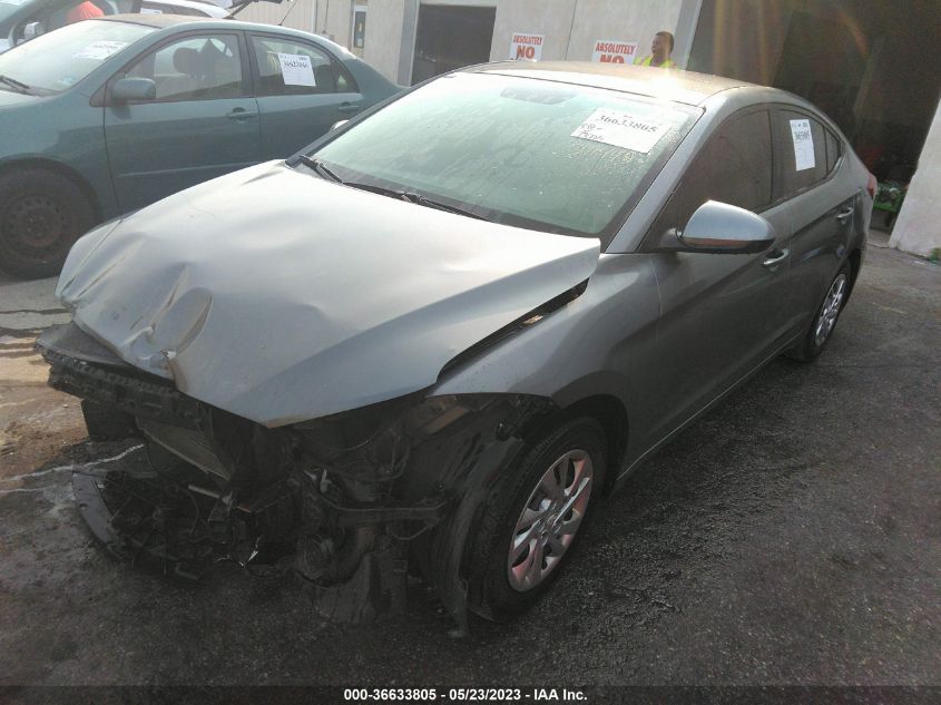 2017 HYUNDAI ELANTRA SE - KMHD74LFXHU371445