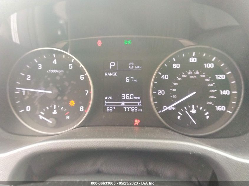 2017 HYUNDAI ELANTRA SE - KMHD74LFXHU371445