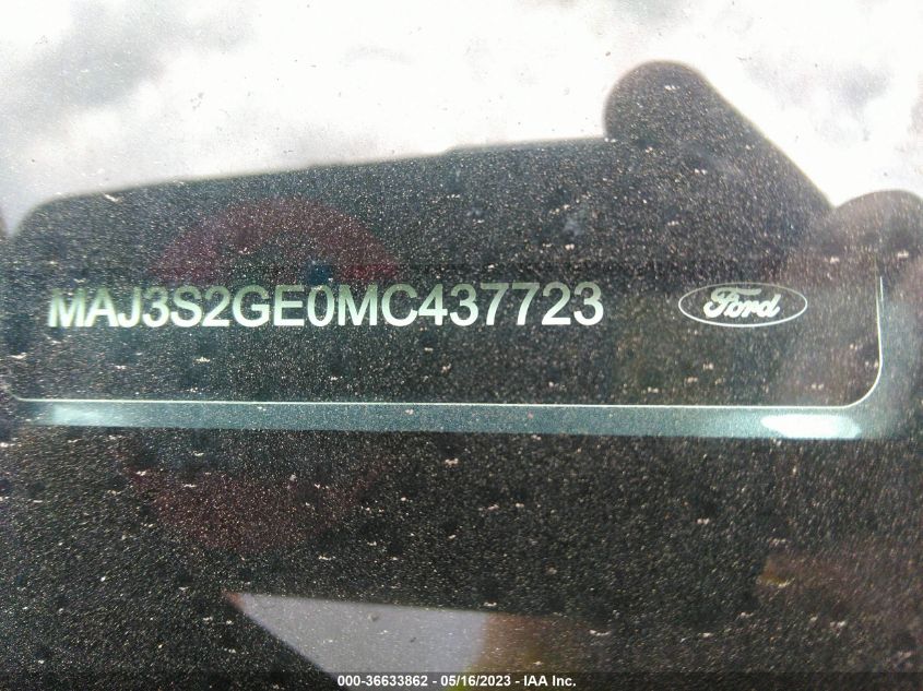2021 FORD ECOSPORT SE - MAJ3S2GE0MC437723