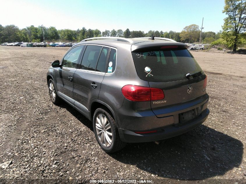 2015 VOLKSWAGEN TIGUAN SEL - WVGBV7AX8FW551390