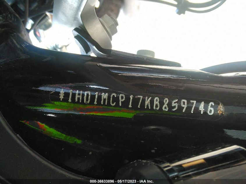 2019 HARLEY-DAVIDSON FLRT 1HD1MCP17KB859746