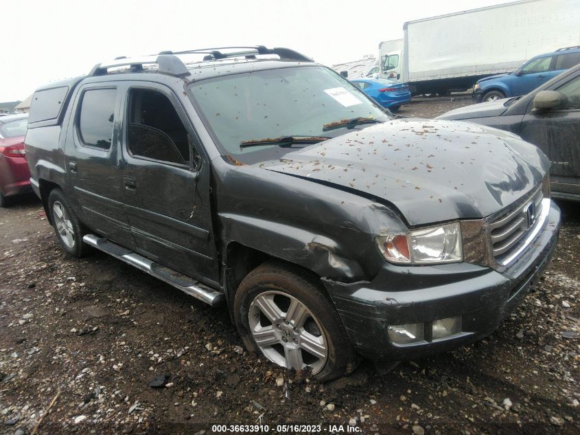 2013 HONDA RIDGELINE RTL - 5FPYK1F55DB013136