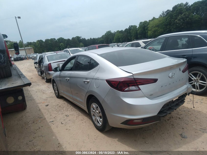 VIN 5NPD74LF7KH476160 2019 HYUNDAI ELANTRA SE