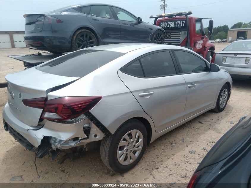 VIN 5NPD74LF7KH476160 2019 HYUNDAI ELANTRA SE