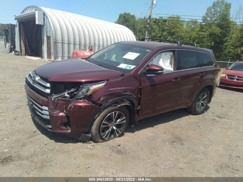 2018 TOYOTA HIGHLANDER LE - 5TDBZRFH8JS892559