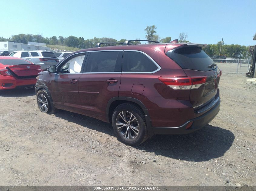 2018 TOYOTA HIGHLANDER LE - 5TDBZRFH8JS892559