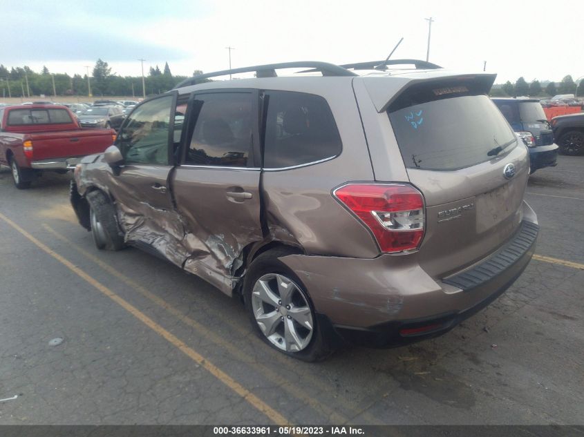 2014 SUBARU FORESTER 2.5I LIMITED - JF2SJAHC9EH511579