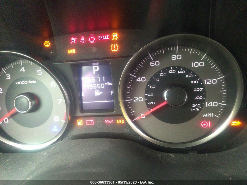 2014 SUBARU FORESTER 2.5I LIMITED - JF2SJAHC9EH511579