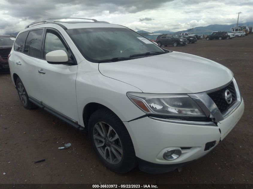 2013 NISSAN PATHFINDER SL - 5N1AR2MM1DC624876