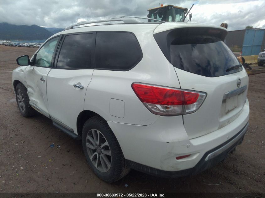 2013 NISSAN PATHFINDER SL - 5N1AR2MM1DC624876