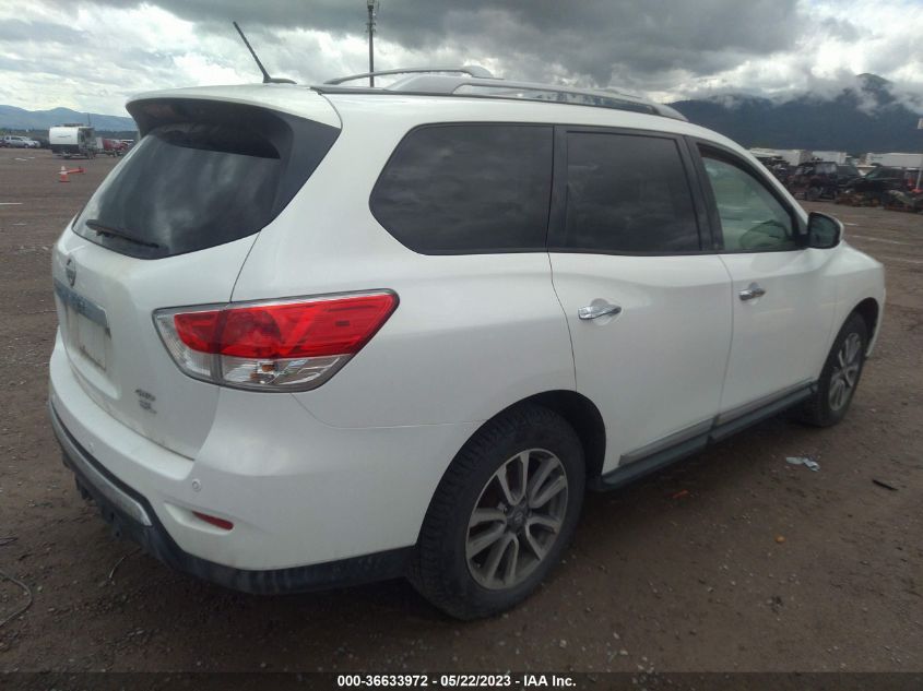 2013 NISSAN PATHFINDER SL - 5N1AR2MM1DC624876