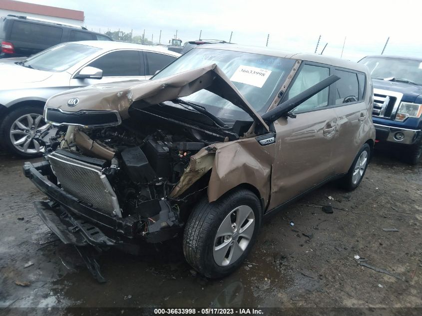 2015 KIA SOUL BASE - KNDJN2A28F7164209