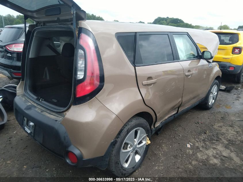 2015 KIA SOUL BASE - KNDJN2A28F7164209