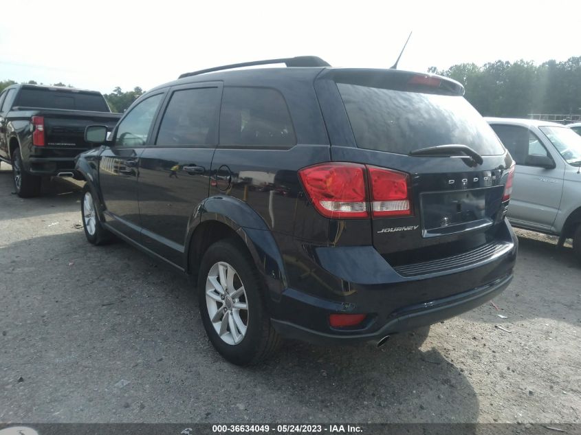 2017 DODGE JOURNEY SXT - 3C4PDCBG0HT533365