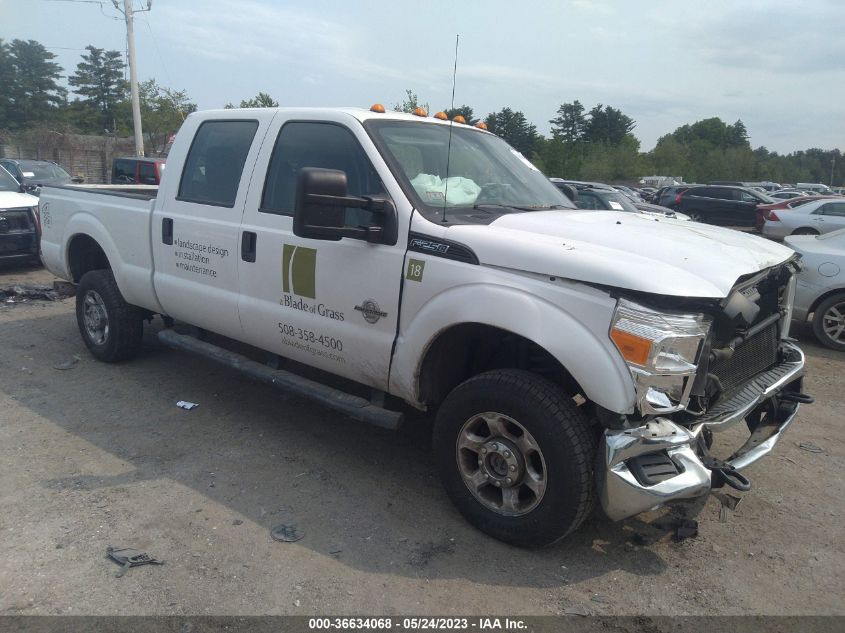 2015 FORD SUPER DUTY F-250 SRW LARIAT/PLATINUM - 1FT7W2BT4FEB28074