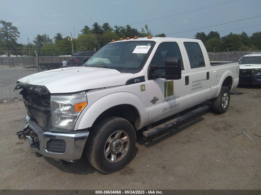 2015 FORD SUPER DUTY F-250 SRW LARIAT/PLATINUM - 1FT7W2BT4FEB28074