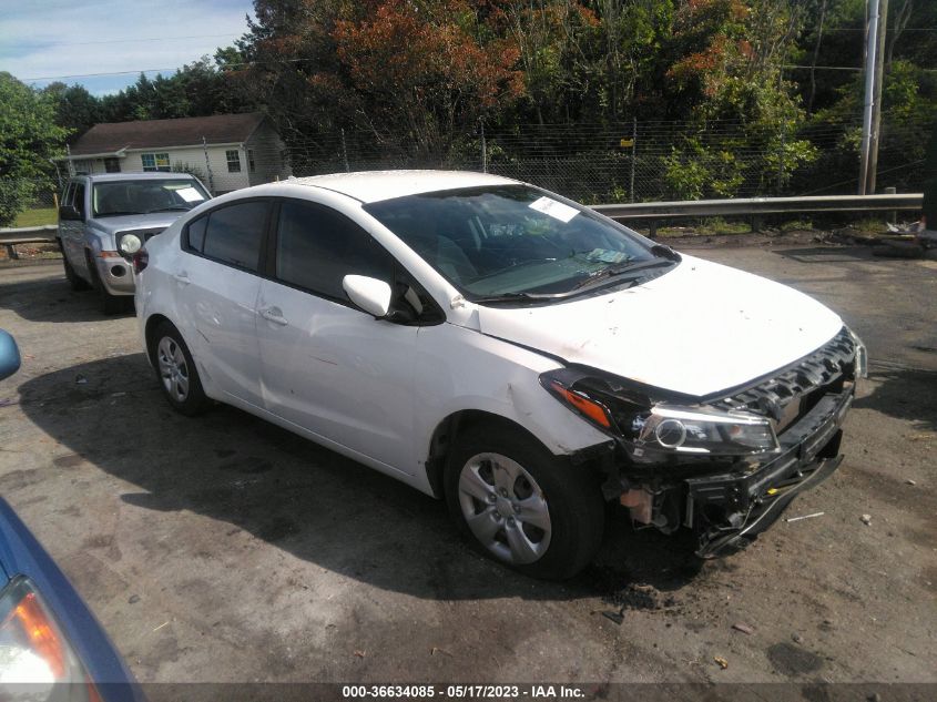 2017 KIA FORTE LX - 3KPFK4A78HE118162
