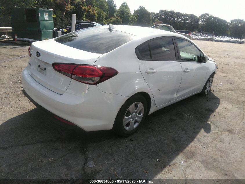 2017 KIA FORTE LX - 3KPFK4A78HE118162
