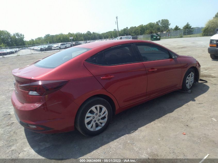 2019 HYUNDAI ELANTRA SE - 5NPD74LF3KH417252