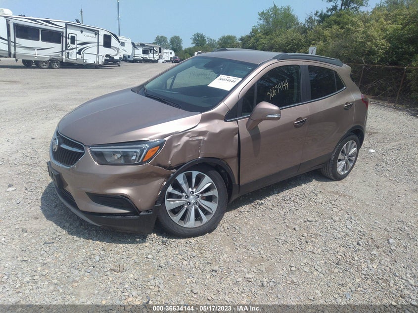 VIN: KL4CJASB6KB934891 2019 BUICK ENCORE PREFERRED