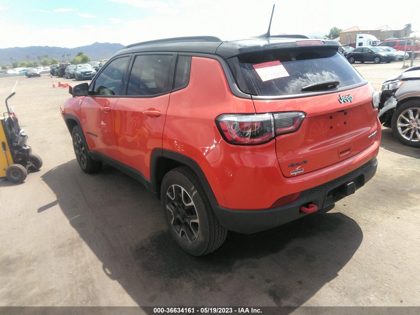 VIN 3C4NJDDB6LT193140 2020 JEEP COMPASS TRAILHAWK