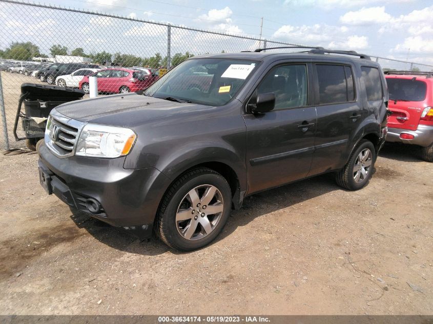 2015 HONDA PILOT LX - 5FNYF4H26FB016602