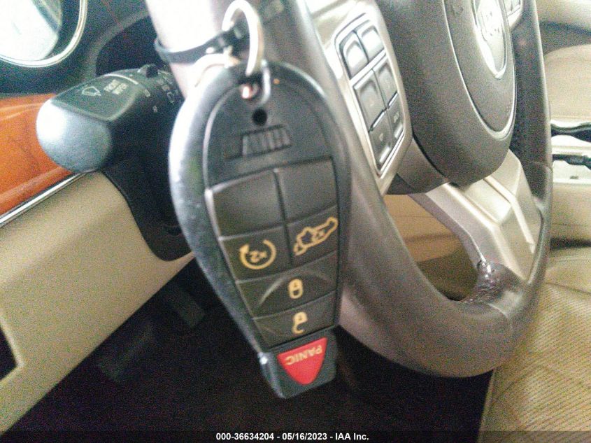 2013 JEEP GRAND CHEROKEE OVERLAND - 1C4RJECT5DC588859