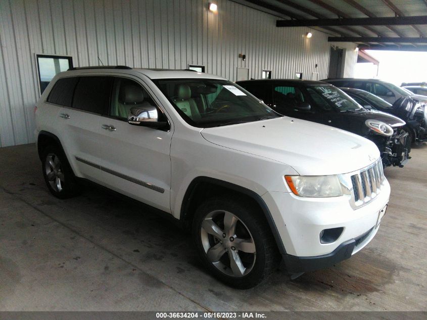 2013 JEEP GRAND CHEROKEE OVERLAND - 1C4RJECT5DC588859