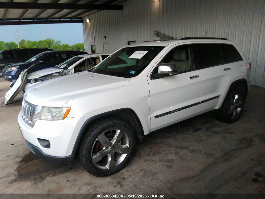 2013 JEEP GRAND CHEROKEE OVERLAND - 1C4RJECT5DC588859