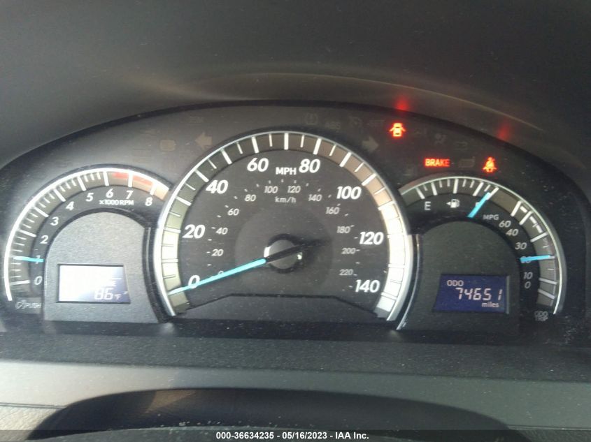 2014 TOYOTA CAMRY L/LE/XLE/SE/SE SPORT - 4T1BF1FK0EU306519